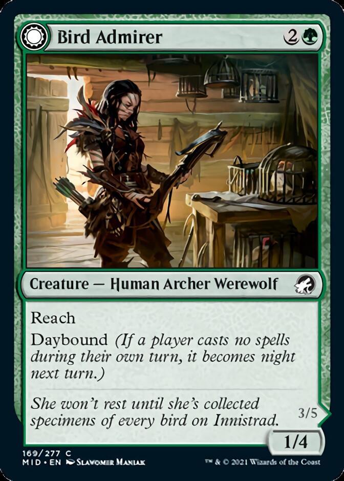 Bird Admirer // Wing Shredder [Innistrad: Midnight Hunt] | Good Games North
