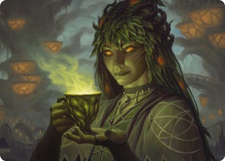 Dina, Soul Steeper Art Card [Strixhaven: School of Mages Art Series] | Good Games North