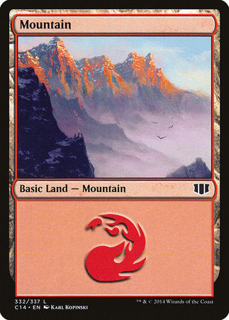 Mountain (332) [Commander 2014] | Good Games North