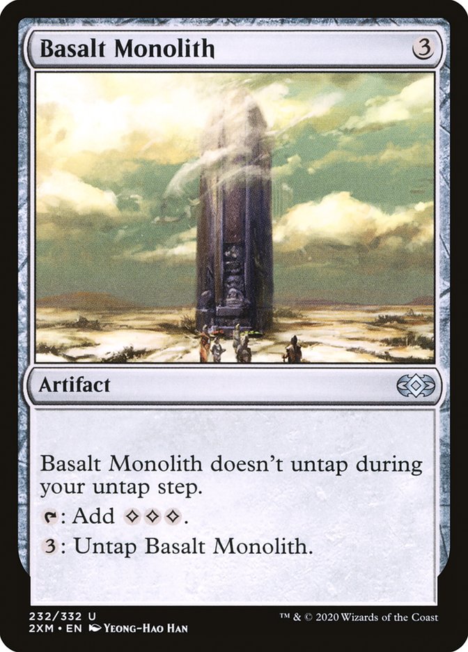 Basalt Monolith [Double Masters] | Good Games North