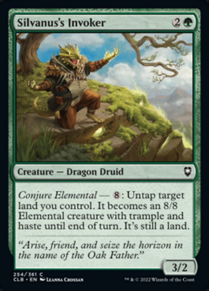 Silvanus's Invoker [Commander Legends: Battle for Baldur's Gate] | Good Games North