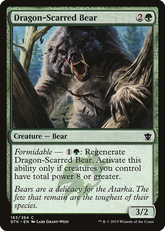 Dragon-Scarred Bear [Dragons of Tarkir] | Good Games North