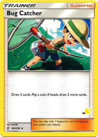 Bug Catcher (189/236) (Pikachu Stamp #46) [Battle Academy 2020] | Good Games North