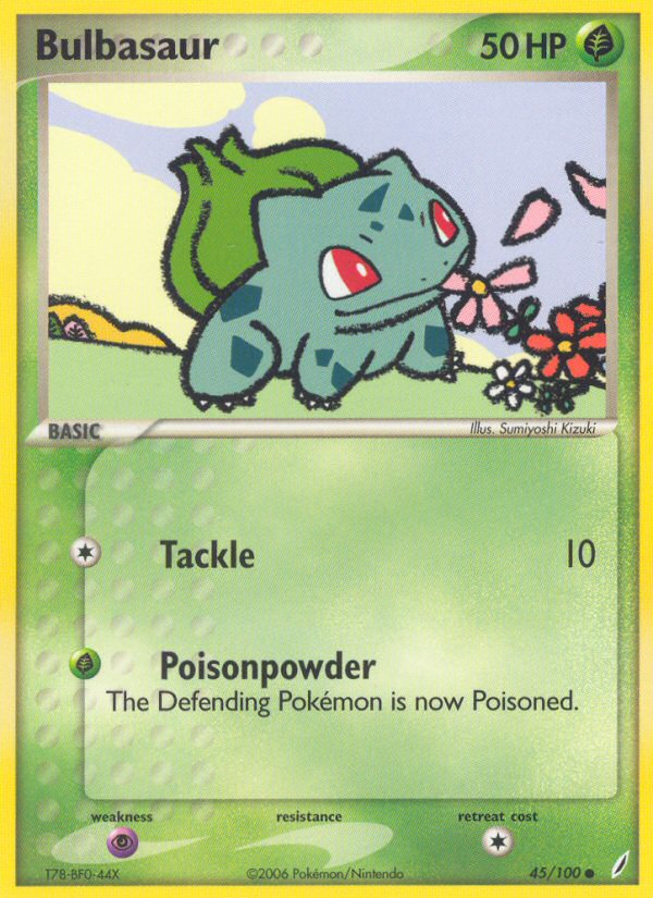 Bulbasaur (45/100) [EX: Crystal Guardians] | Good Games North