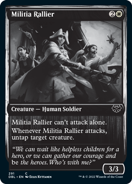 Militia Rallier [Innistrad: Double Feature] | Good Games North