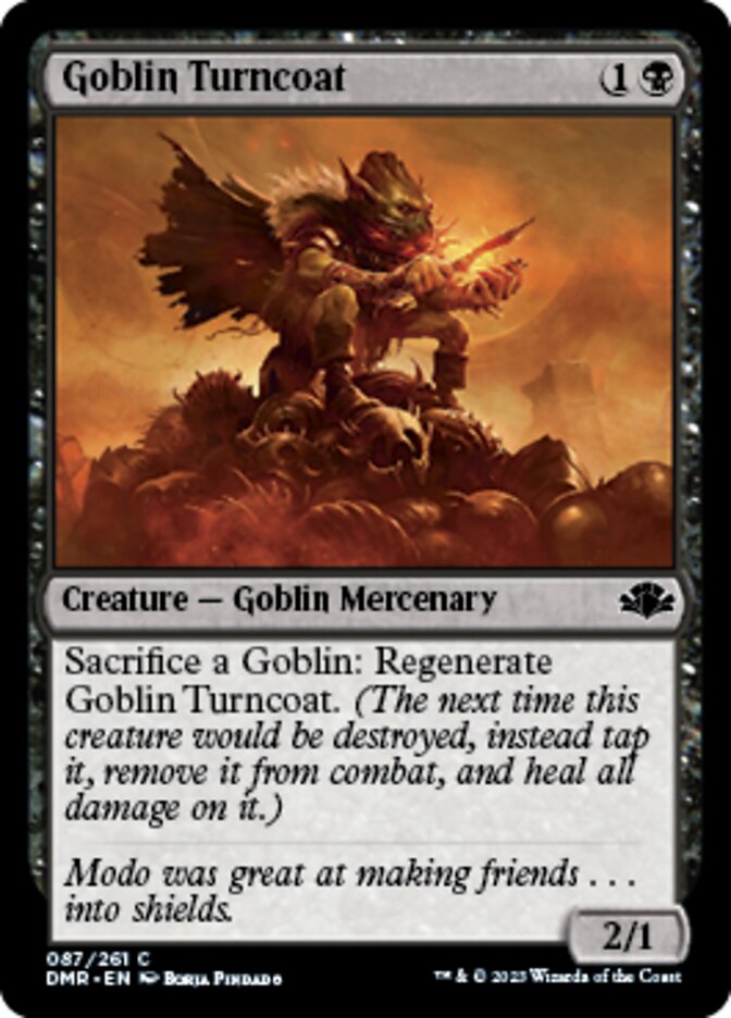 Goblin Turncoat [Dominaria Remastered] | Good Games North