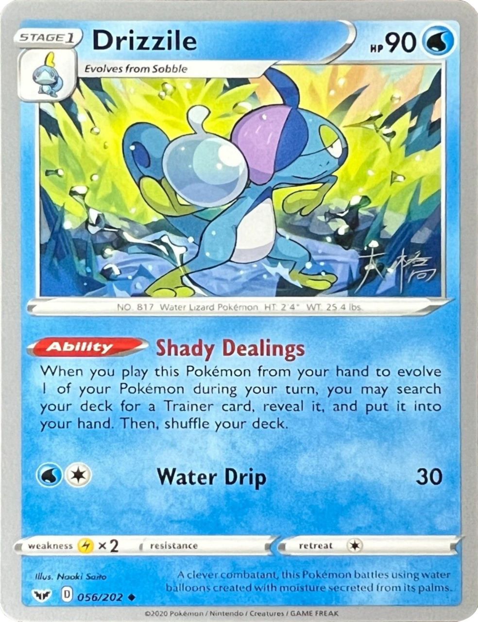 Drizzile (056/202) (Ice Rider Palkia - Rikuto Ohashi) [World Championships 2022] | Good Games North