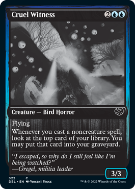 Cruel Witness [Innistrad: Double Feature] | Good Games North