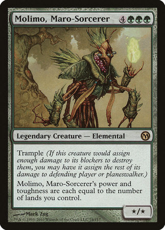 Molimo, Maro-Sorcerer [Duels of the Planeswalkers] | Good Games North