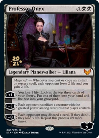 Professor Onyx [Strixhaven: School of Mages Prerelease Promos] | Good Games North