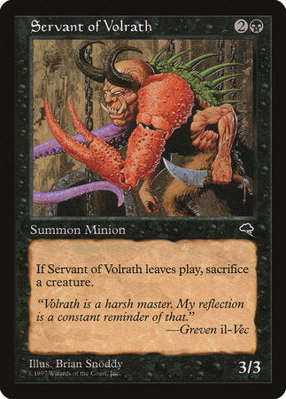 Servant of Volrath [Tempest] | Good Games North