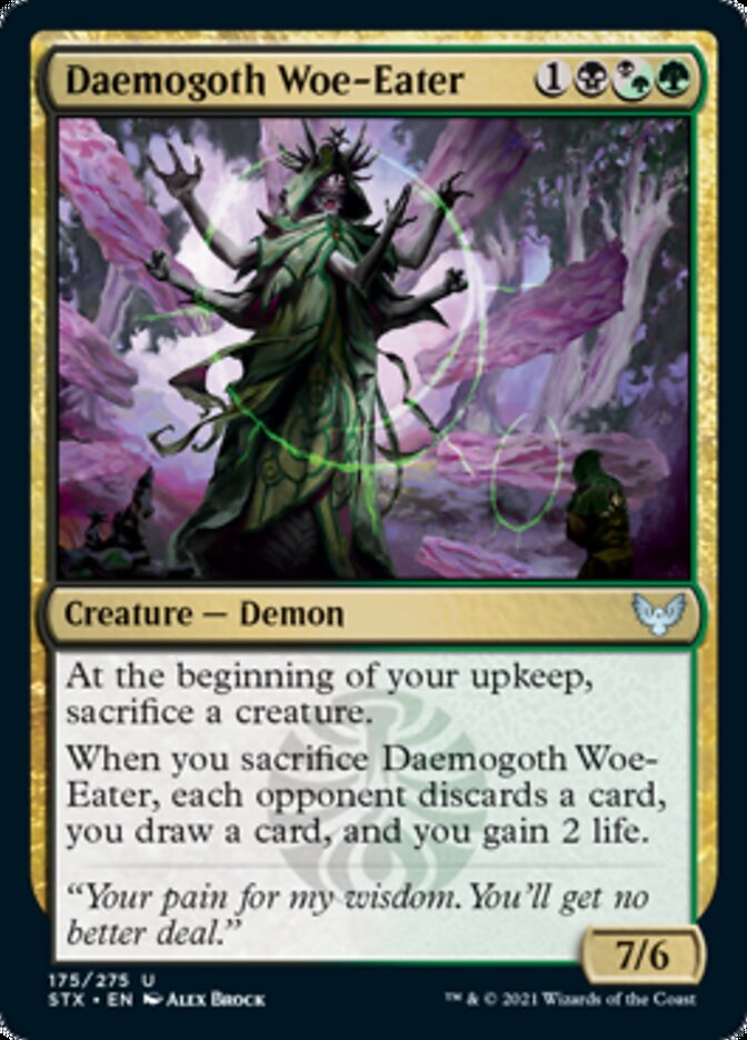 Daemogoth Woe-Eater [Strixhaven: School of Mages] | Good Games North