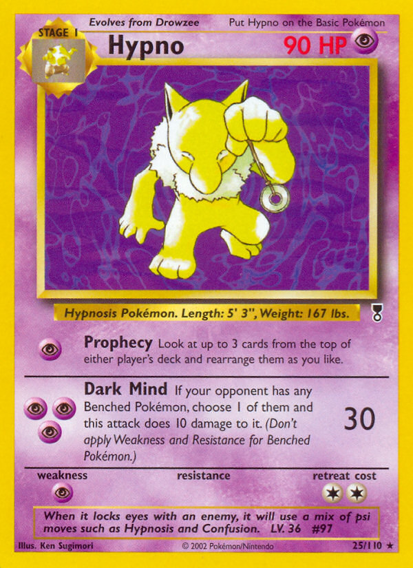 Hypno (25/110) [Legendary Collection] | Good Games North