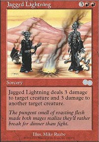 Jagged Lightning [Urza's Saga] | Good Games North