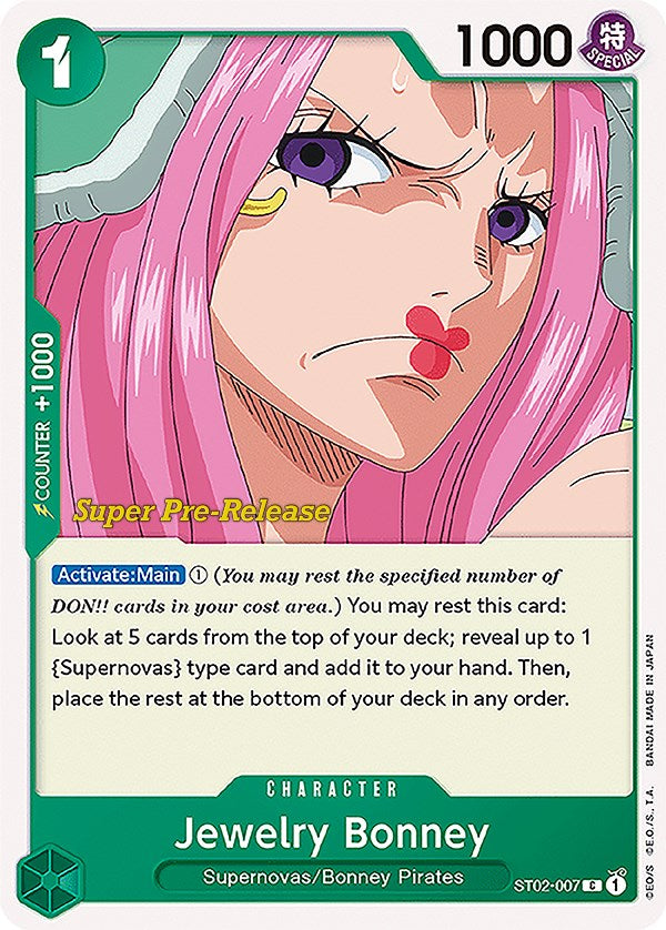 Jewelry Bonney [Super Pre-Release Starter Deck: Worst Generation] | Good Games North