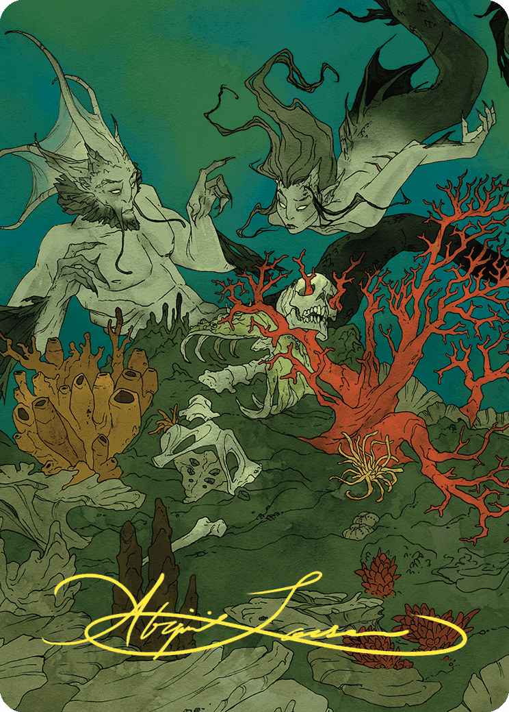 Curiosity Art Card (Gold-Stamped Signature) [Wilds of Eldraine Art Series] | Good Games North