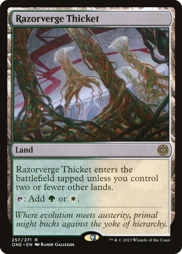 Razorverge Thicket [Phyrexia: All Will Be One] | Good Games North