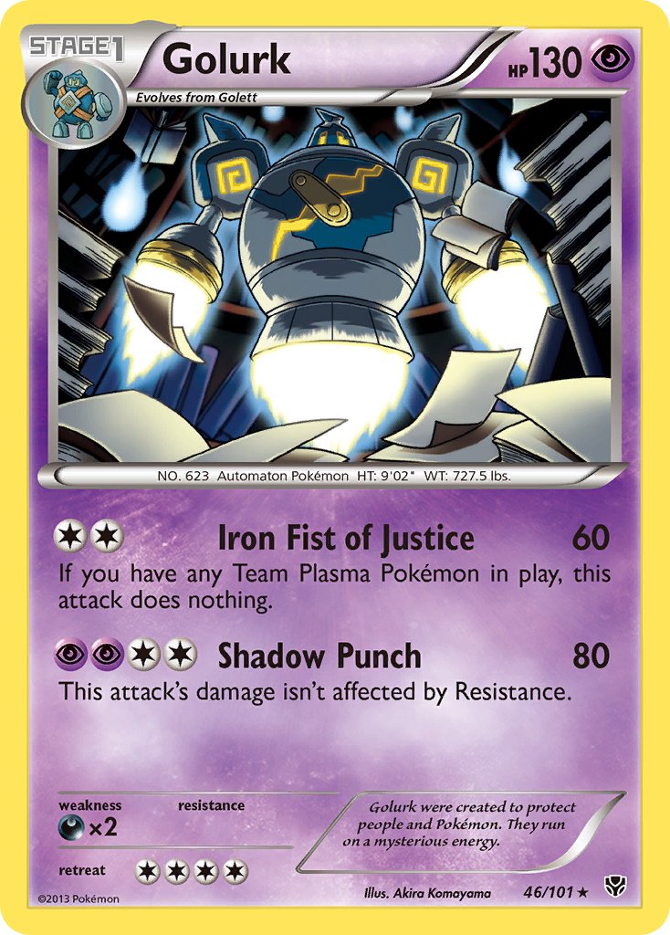 Golurk (46/101) (Theme Deck Exclusive) [Black & White: Plasma Blast] | Good Games North