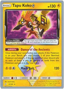 Tapu Koko Prism Star (51/181) (Pikarom Judge - Haruki Miyamoto) [World Championships 2019] | Good Games North