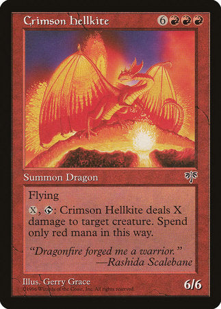 Crimson Hellkite [Mirage] | Good Games North