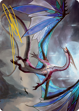 Moonveil Regent Art Card (Gold-Stamped Signature) [Innistrad: Midnight Hunt Art Series] | Good Games North