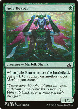 Jade Bearer [Rivals of Ixalan] | Good Games North