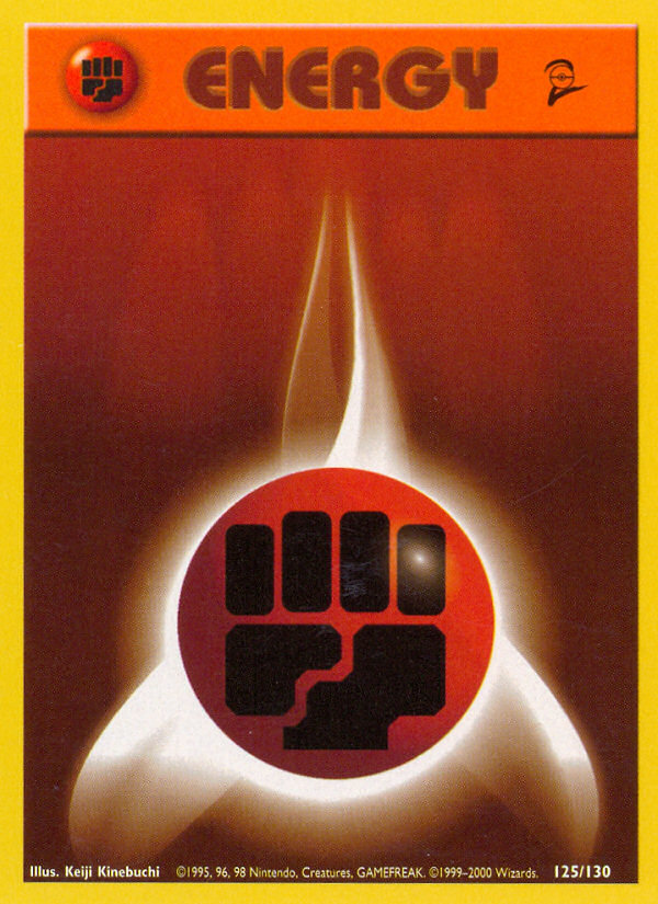 Fighting Energy (125/130) [Base Set 2] | Good Games North