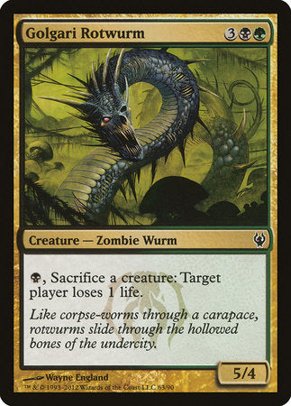 Golgari Rotwurm [Duel Decks: Izzet vs. Golgari] | Good Games North