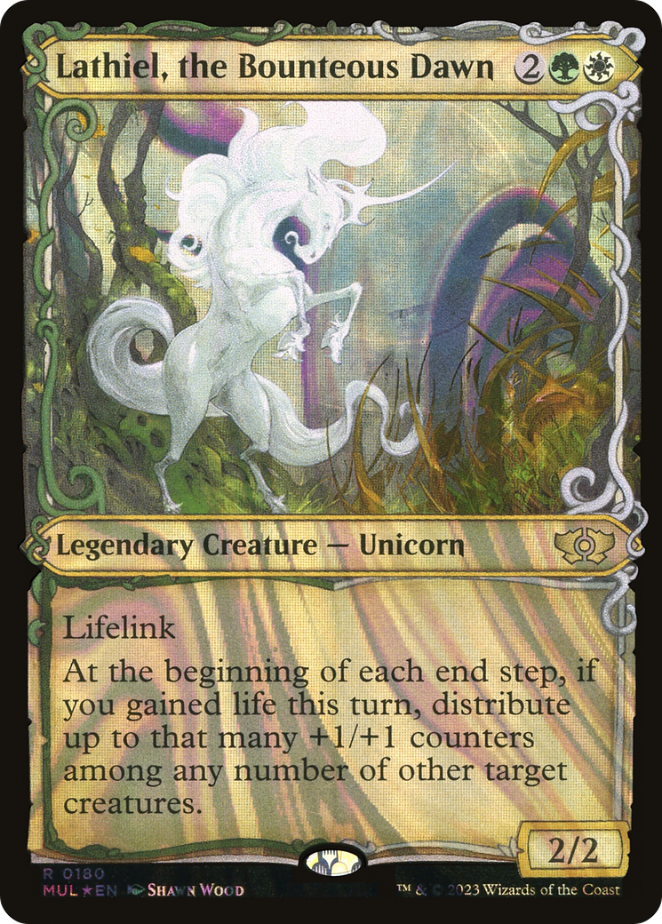 Lathiel, the Bounteous Dawn (Halo Foil) [Multiverse Legends] | Good Games North
