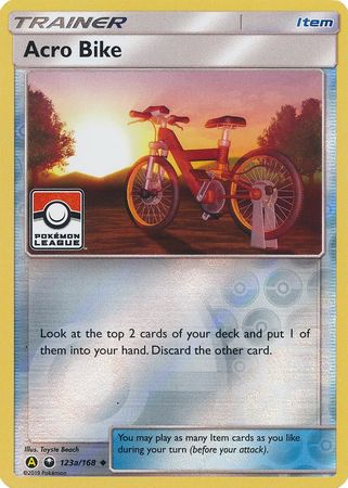 Acro Bike (123a/168) (League Promo) [Sun & Moon: Celestial Storm] | Good Games North
