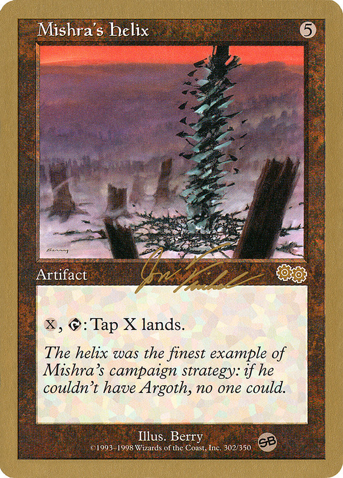 Mishra's Helix (Jon Finkel) (SB) [World Championship Decks 2000] | Good Games North