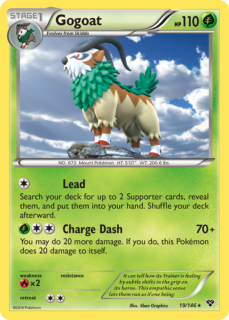 Gogoat (19/146) [XY: Base Set] | Good Games North