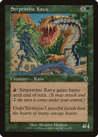 Serpentine Kavu [Invasion] | Good Games North