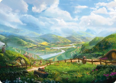 Plains Art Card [The Lord of the Rings: Tales of Middle-earth Art Series] | Good Games North