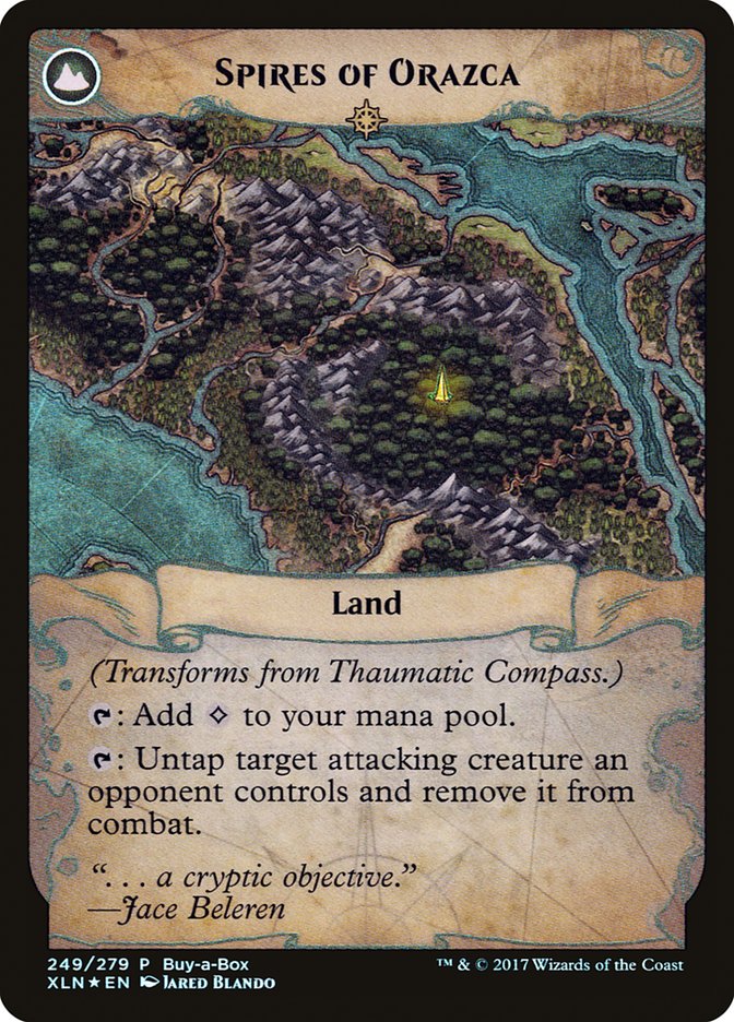 Thaumatic Compass // Spires of Orazca (Buy-A-Box) [Ixalan Treasure Chest] | Good Games North