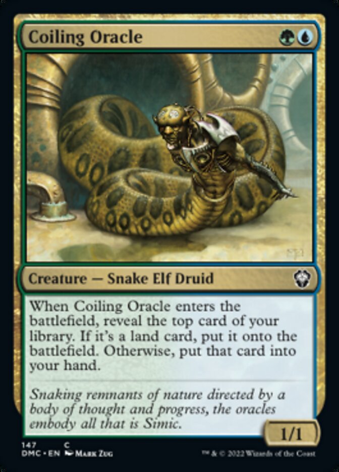 Coiling Oracle [Dominaria United Commander] | Good Games North