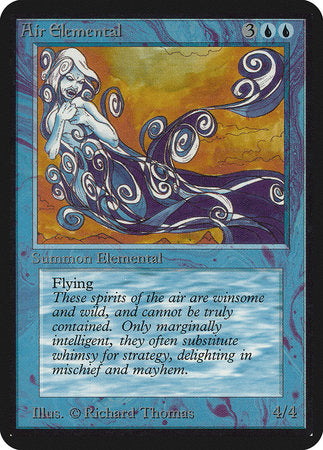 Air Elemental [Limited Edition Alpha] | Good Games North