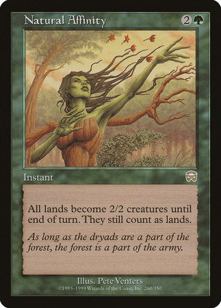 Natural Affinity [Mercadian Masques] | Good Games North