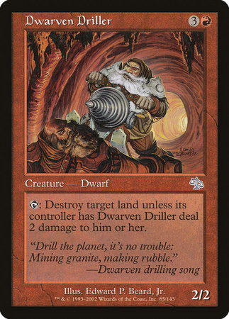 Dwarven Driller [Judgment] | Good Games North
