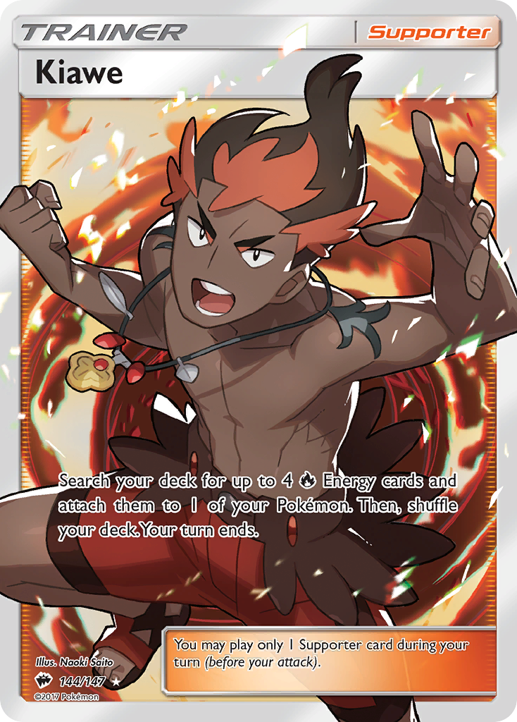 Kiawe (144/147) [Sun & Moon: Burning Shadows] | Good Games North