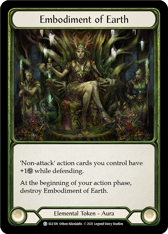 Embodiment of Earth // Embodiment of Lightning [ELE109] (Tales of Aria)  1st Edition Normal | Good Games North