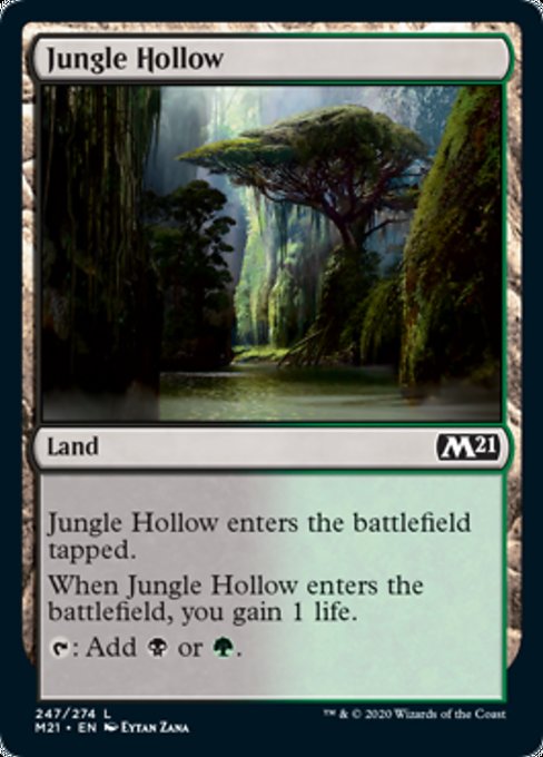 Jungle Hollow [Core Set 2021] | Good Games North