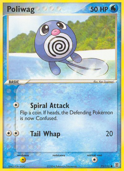 Poliwag (75/112) [EX: FireRed & LeafGreen] | Good Games North