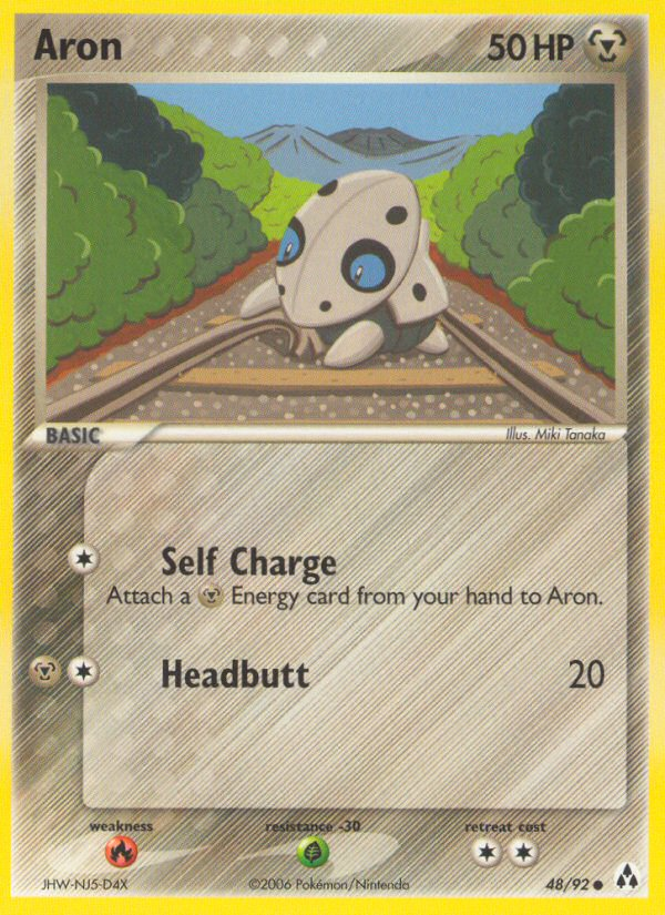 Aron (48/92) [EX: Legend Maker] | Good Games North