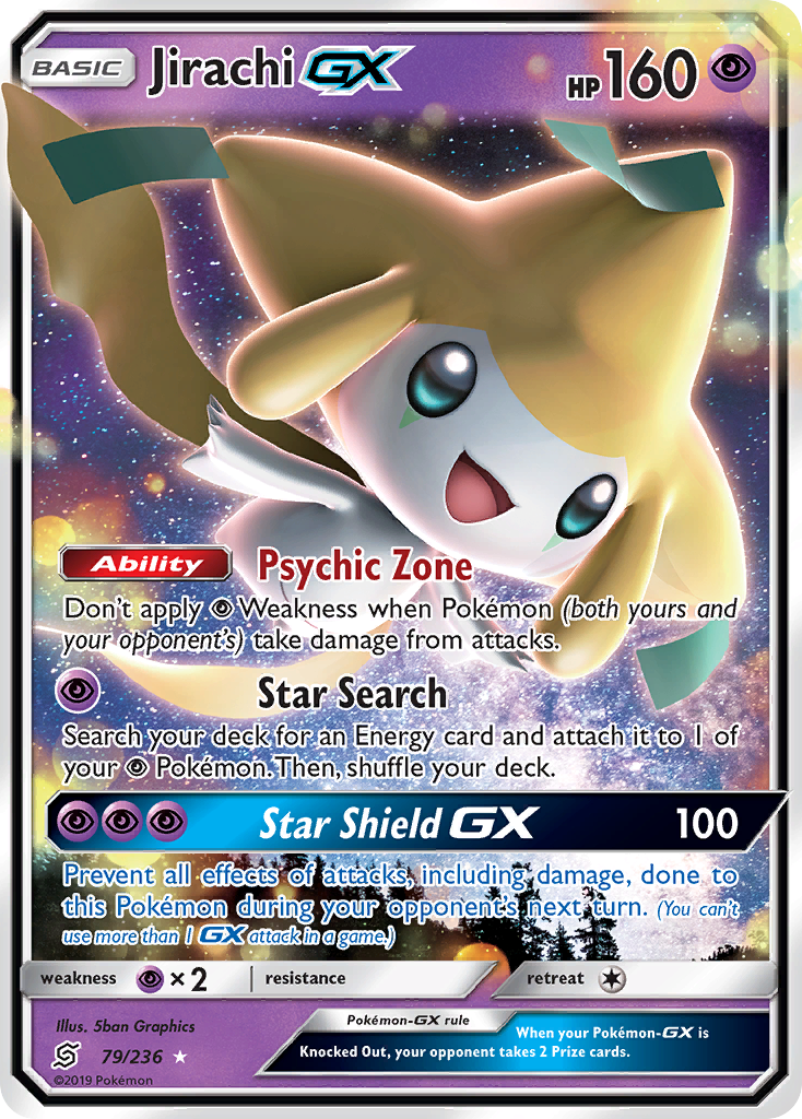 Jirachi GX (79/236) [Sun & Moon: Unified Minds] | Good Games North