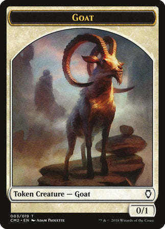 Goat Token [Commander Anthology Volume II Tokens] | Good Games North