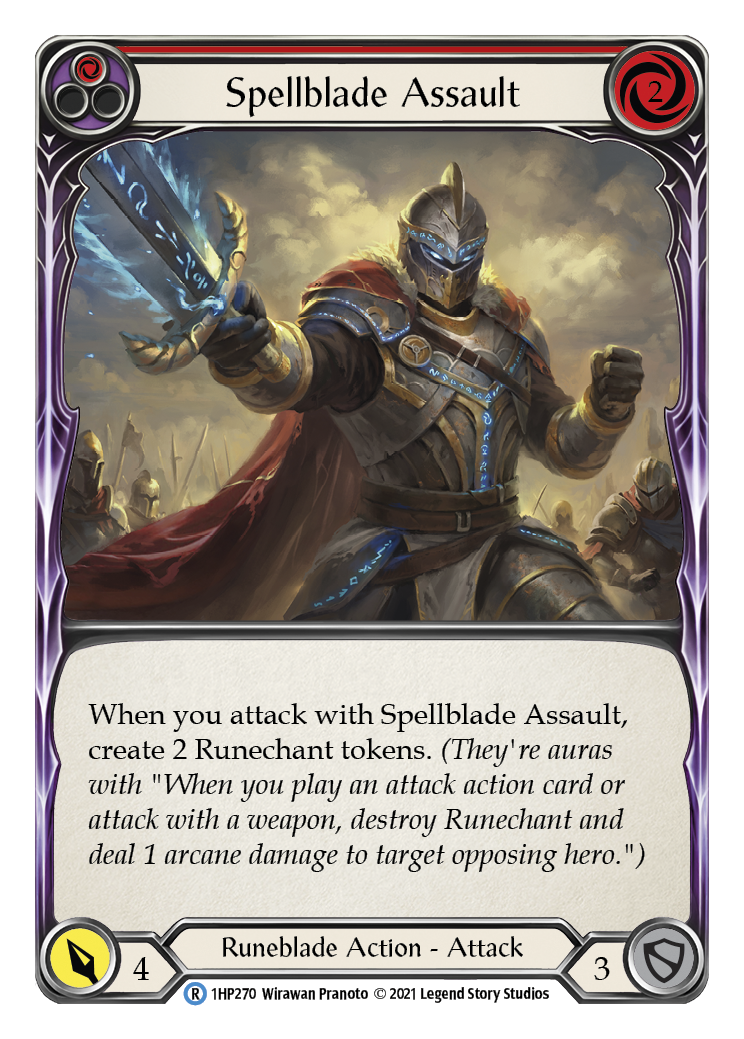 Spellblade Assault (Red) [1HP270] | Good Games North