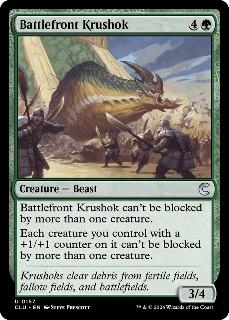 Battlefront Krushok [Ravnica: Clue Edition] | Good Games North