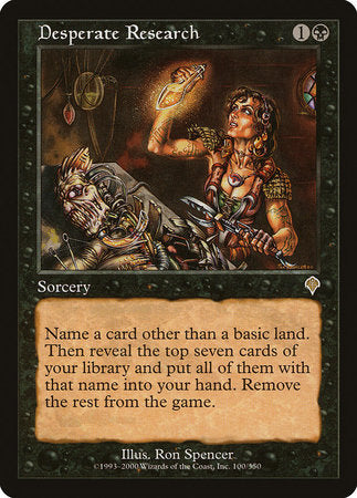 Desperate Research [Invasion] | Good Games North