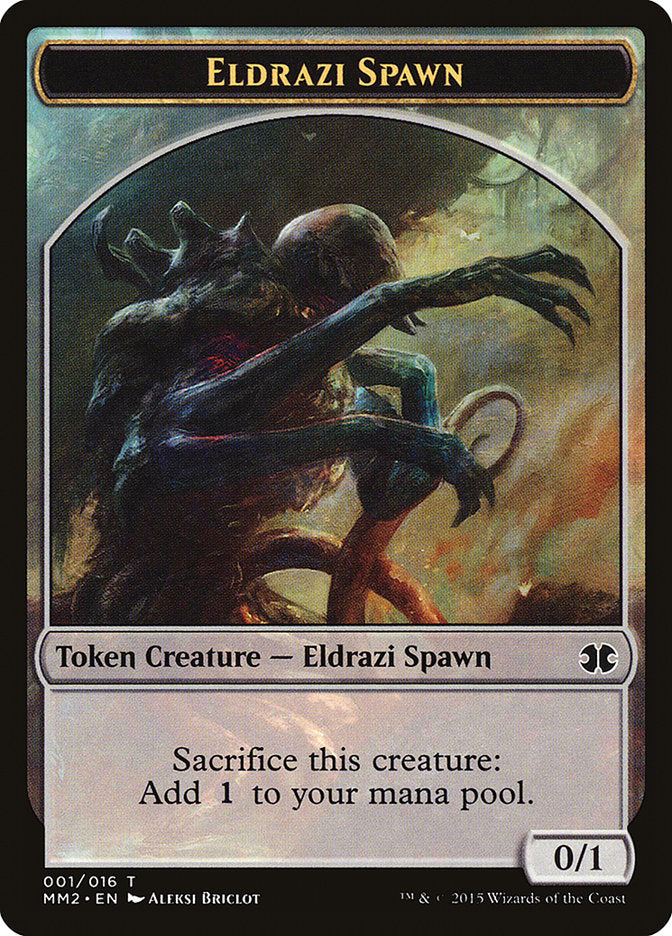 Eldrazi Spawn (001/016) [Modern Masters 2015 Tokens] | Good Games North
